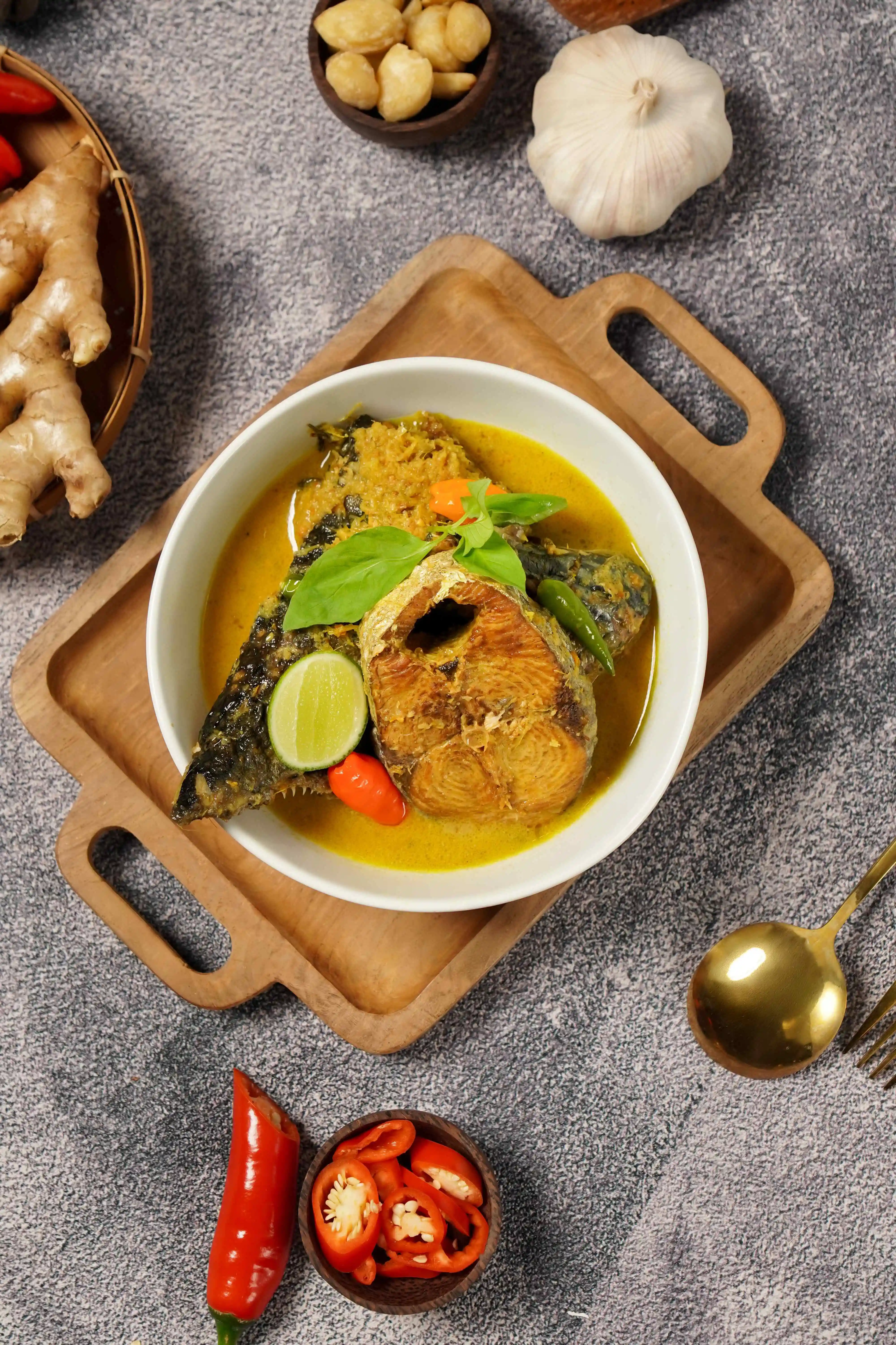 Spiced Coconut Fish Curry1