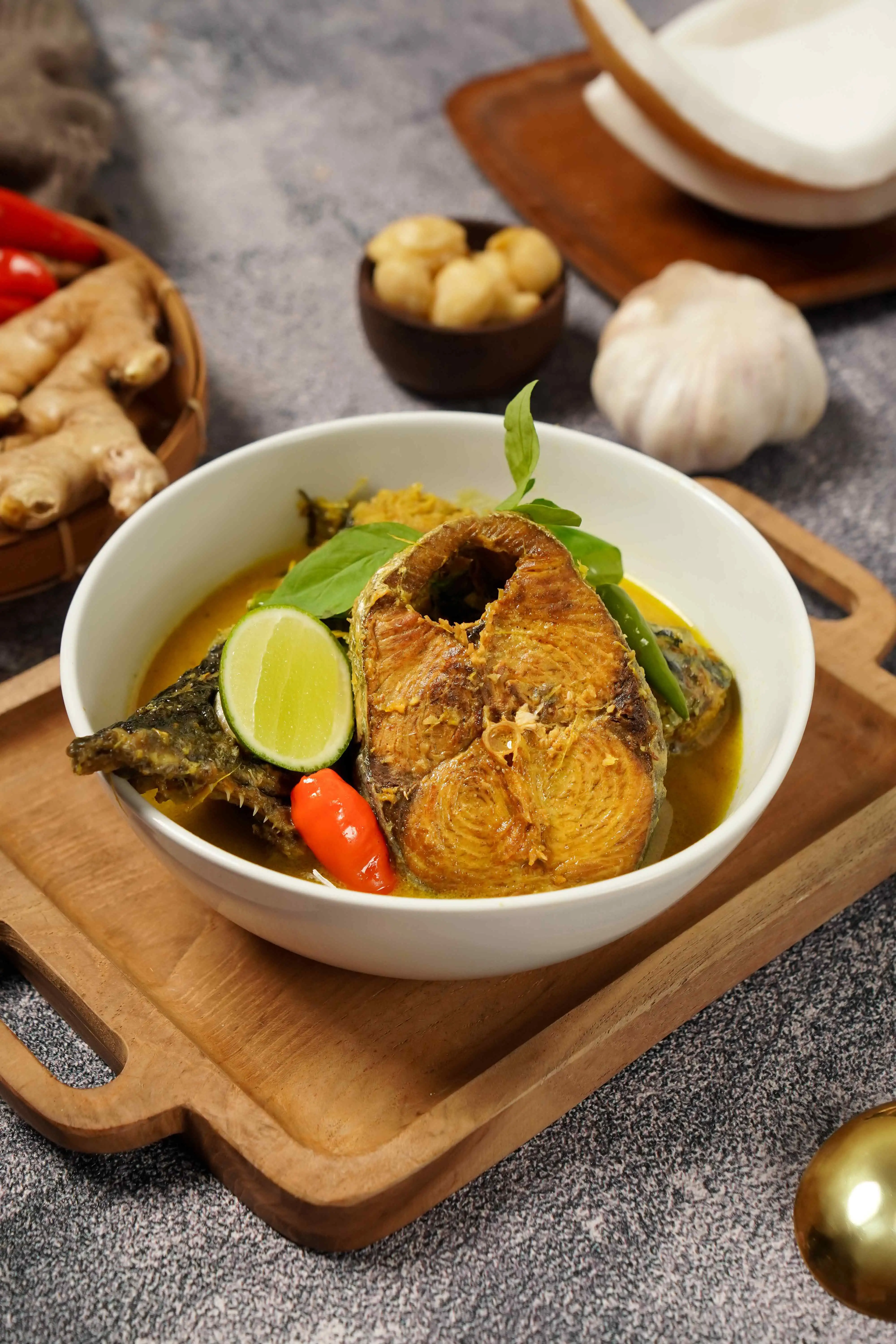 Spiced Coconut Fish Curry2