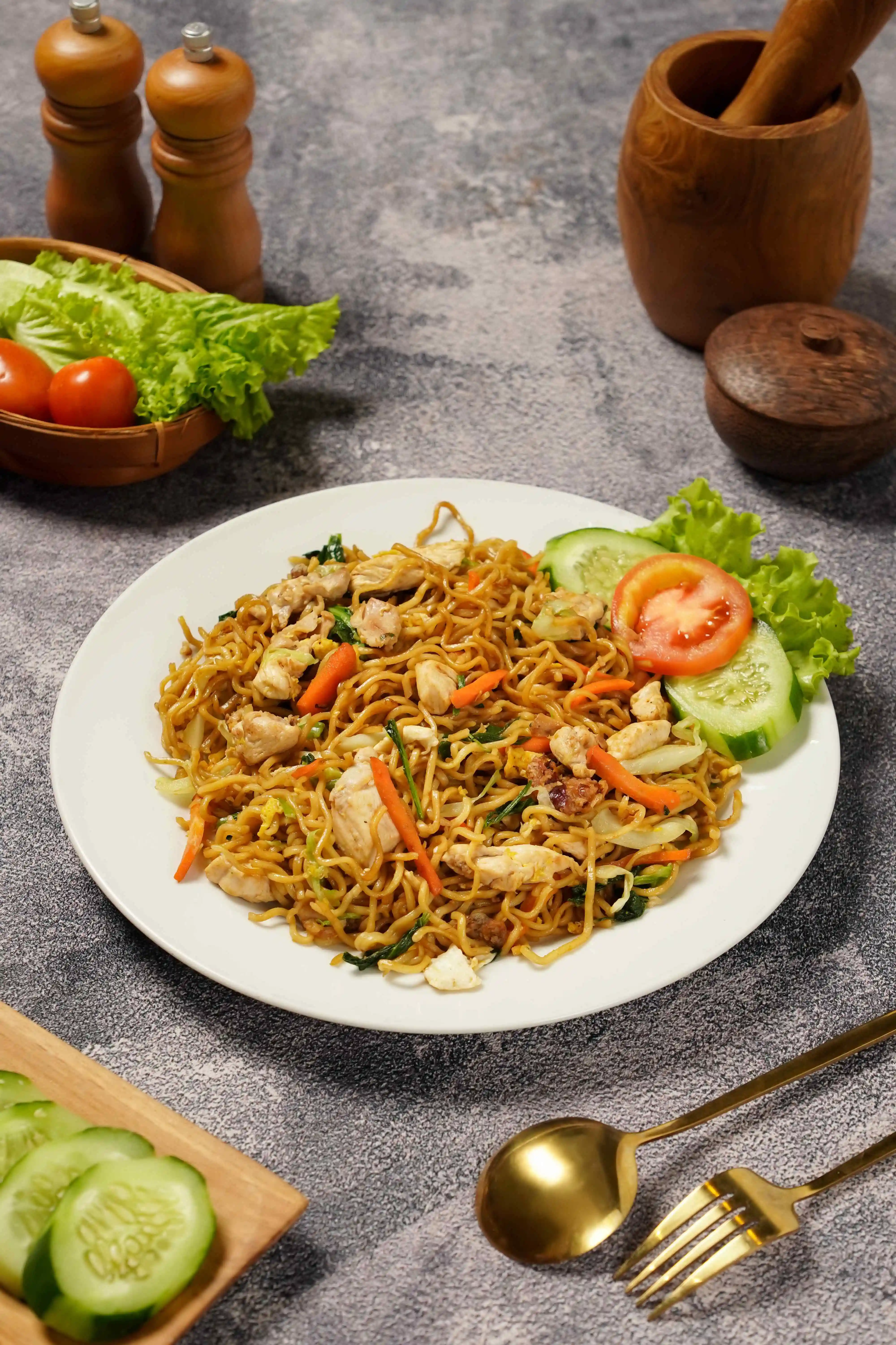 Fried Rice and Noodle