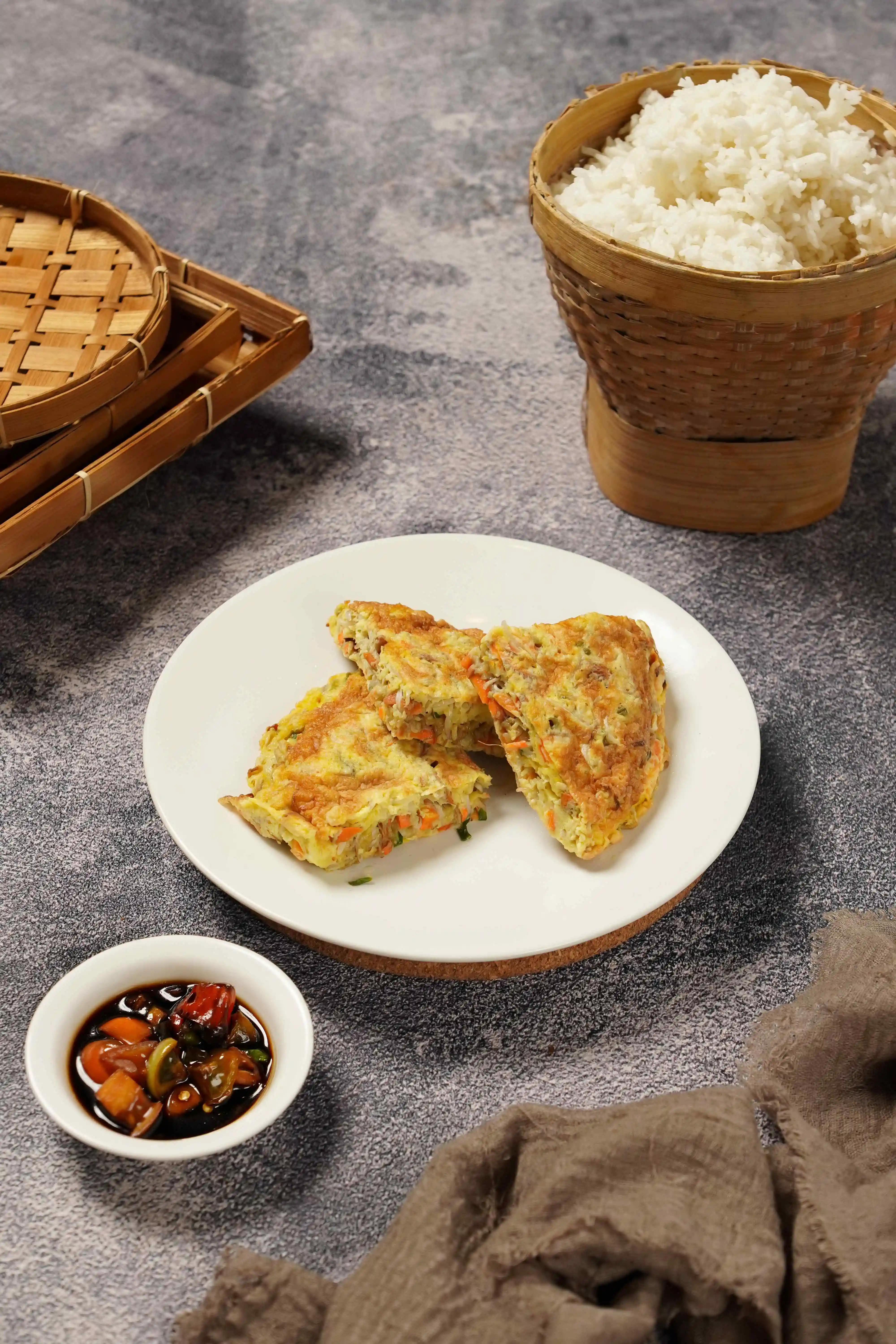 Padang-Style Omelette 1
