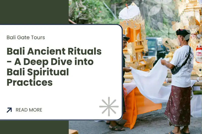 Bali Ancient Rituals - A Deep Dive into Bali Spiritual Practices