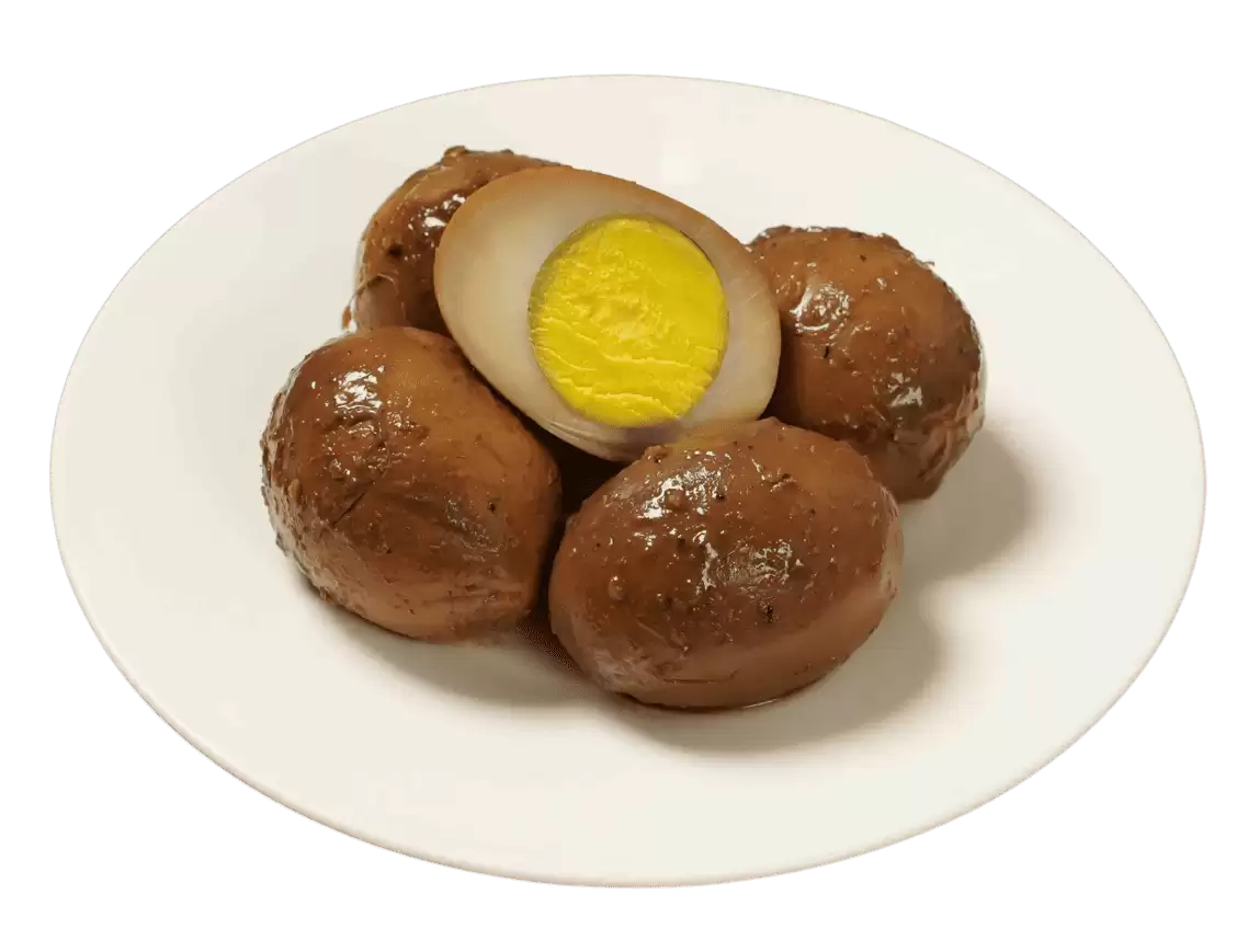 Braised Marbled Eggs 