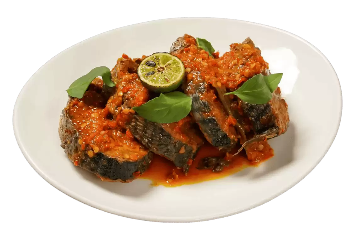 Spicy Fish with Balado Sauce 