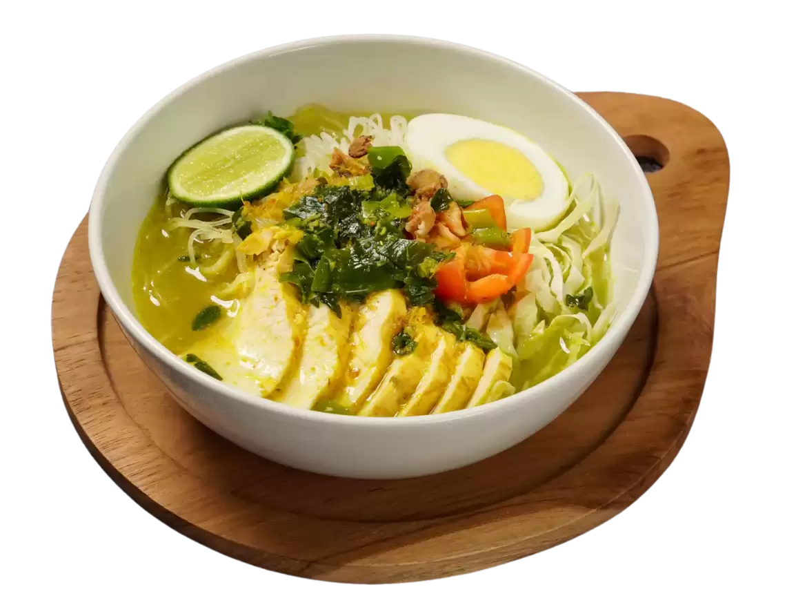 Soto Ayam (Tumeric Chicken Soup)