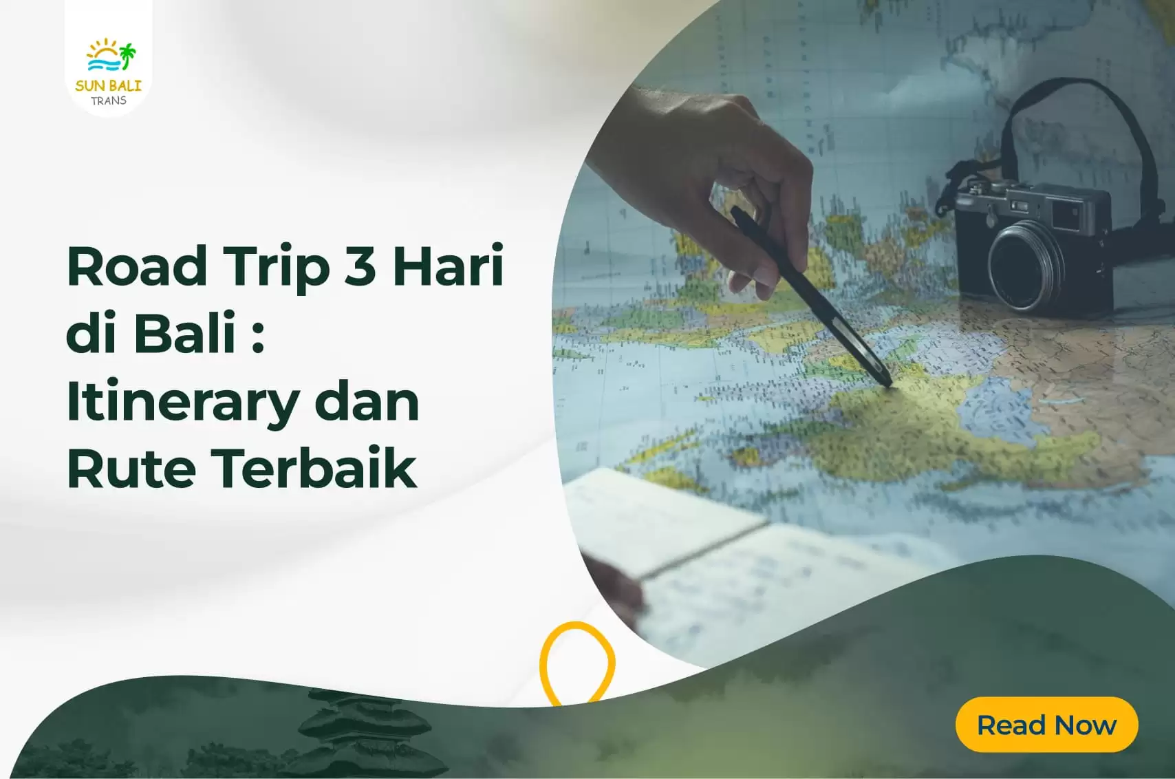 Road Trip 3 Hari di Bali: Itinerary dan Rute Terbaik