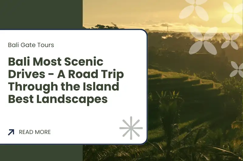 Bali Most Scenic Drives - A Road Trip Through the Island Best Landscapes
