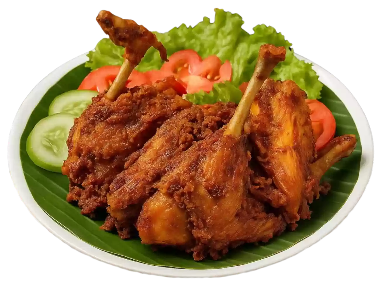 Ayam Goreng Kalasan ( Indonesian Fried Chicken )