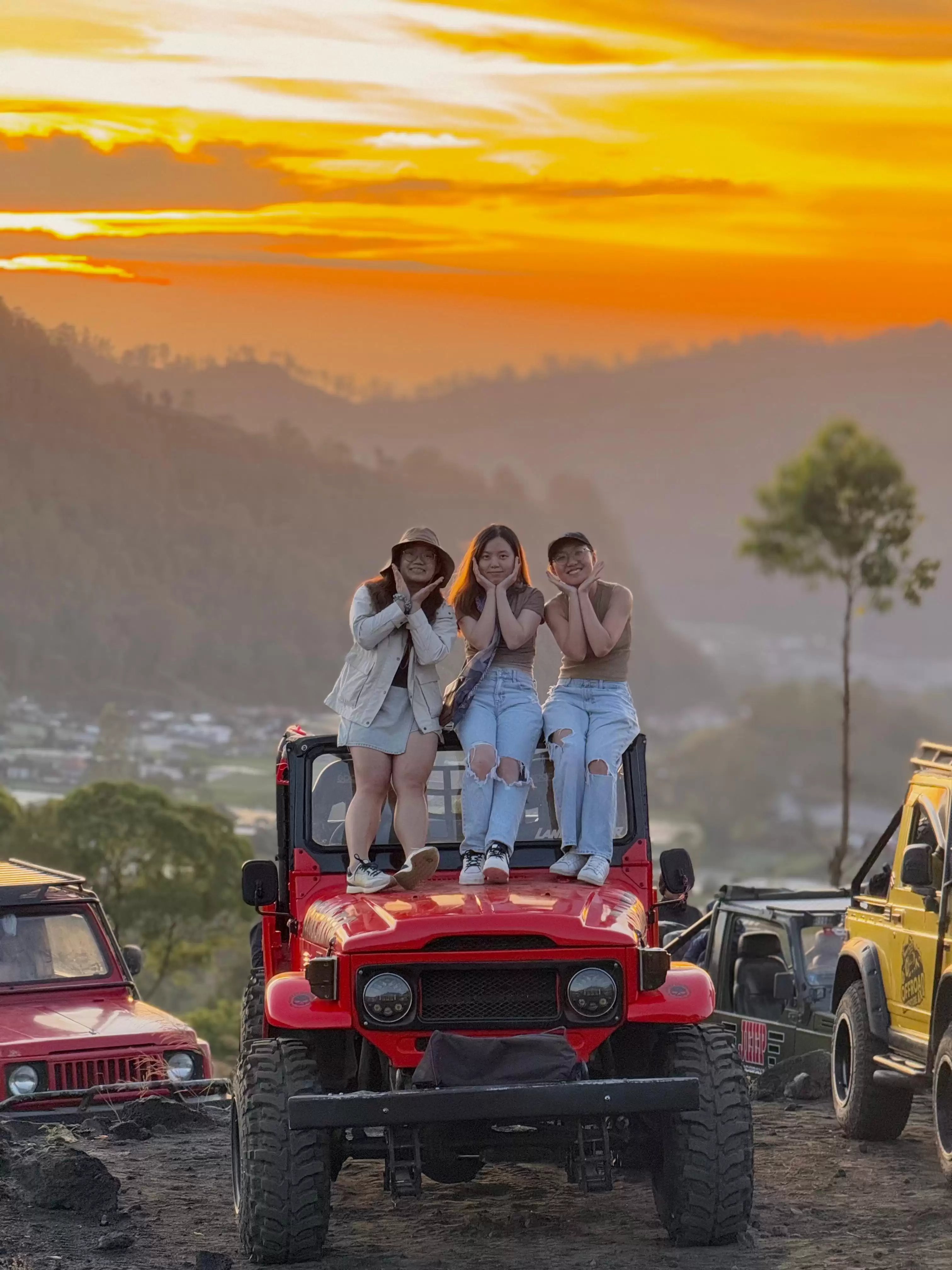 Mount Batur Sunrise Jeep With Waterfall