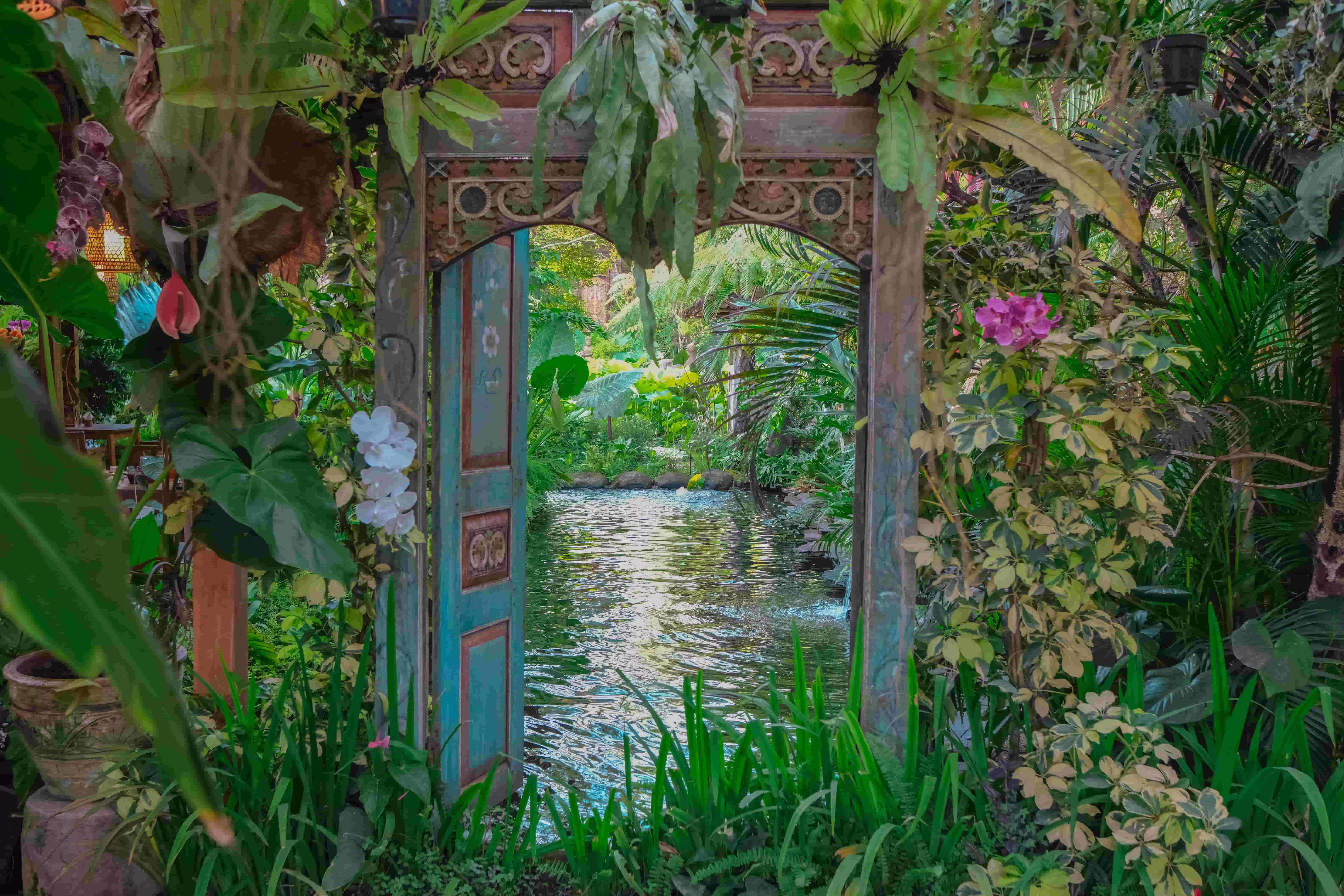 Vintage Bali Doorway