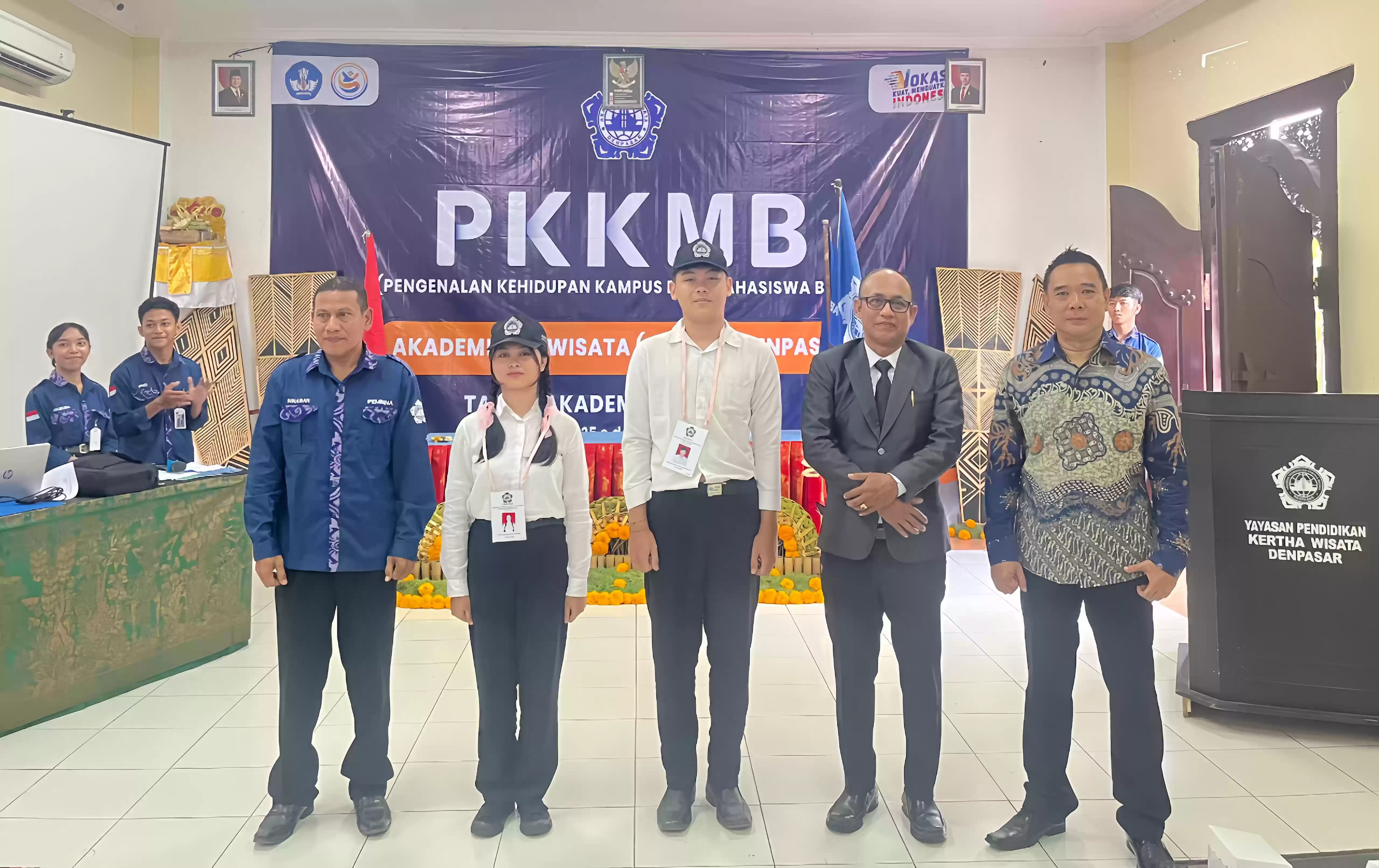 AKPAR Denpasar Buka PKKMB Tahun Akademik 2025/2026: Tekankan Spirit Sustainable Tourism