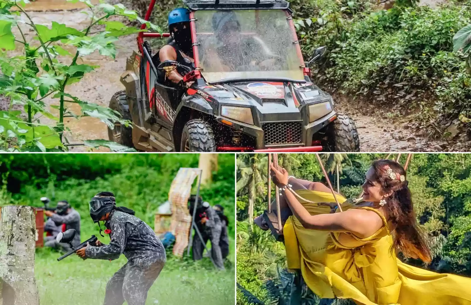 Jungle Buggy + Paintball + Swing