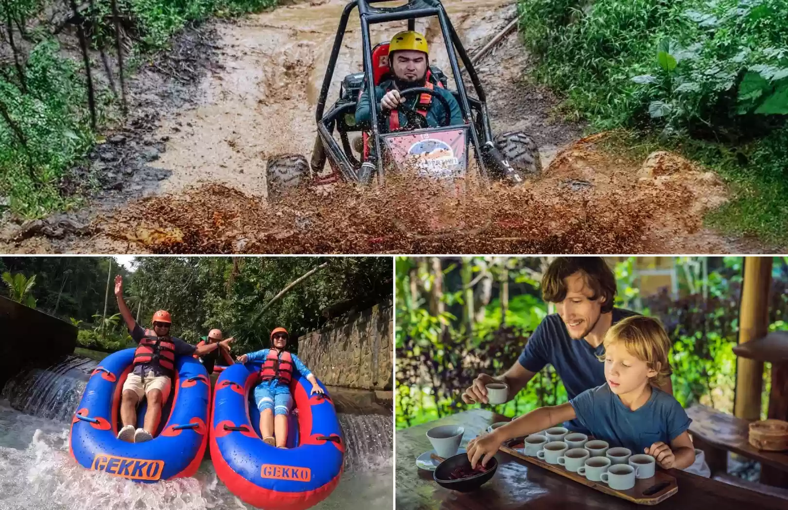Jungle Buggy + Bali Tubing + Coffee Plantation