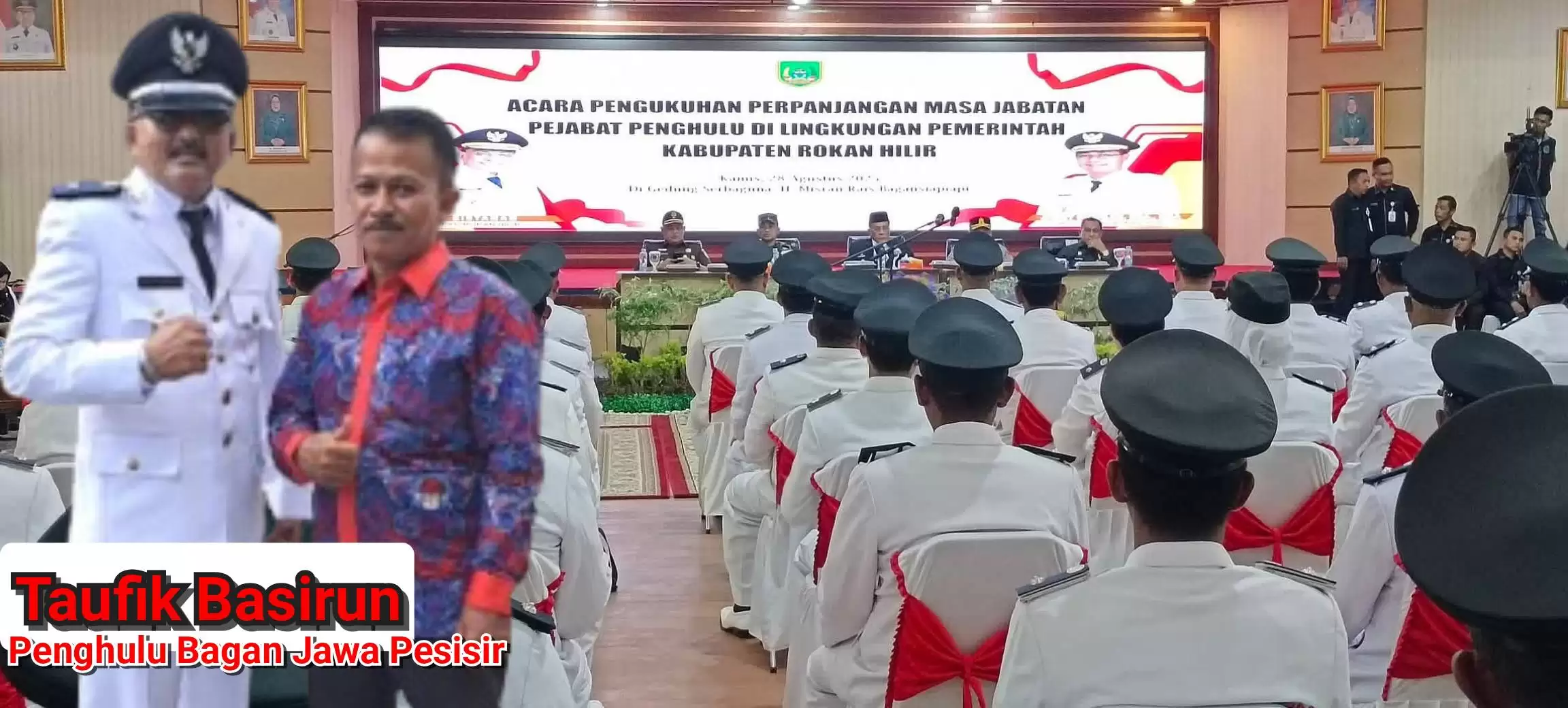 Hari Pertama Kerja, Penghulu Taufik Basirun Gelar Ziarah Ke Makam Almarhum Hasanudin 