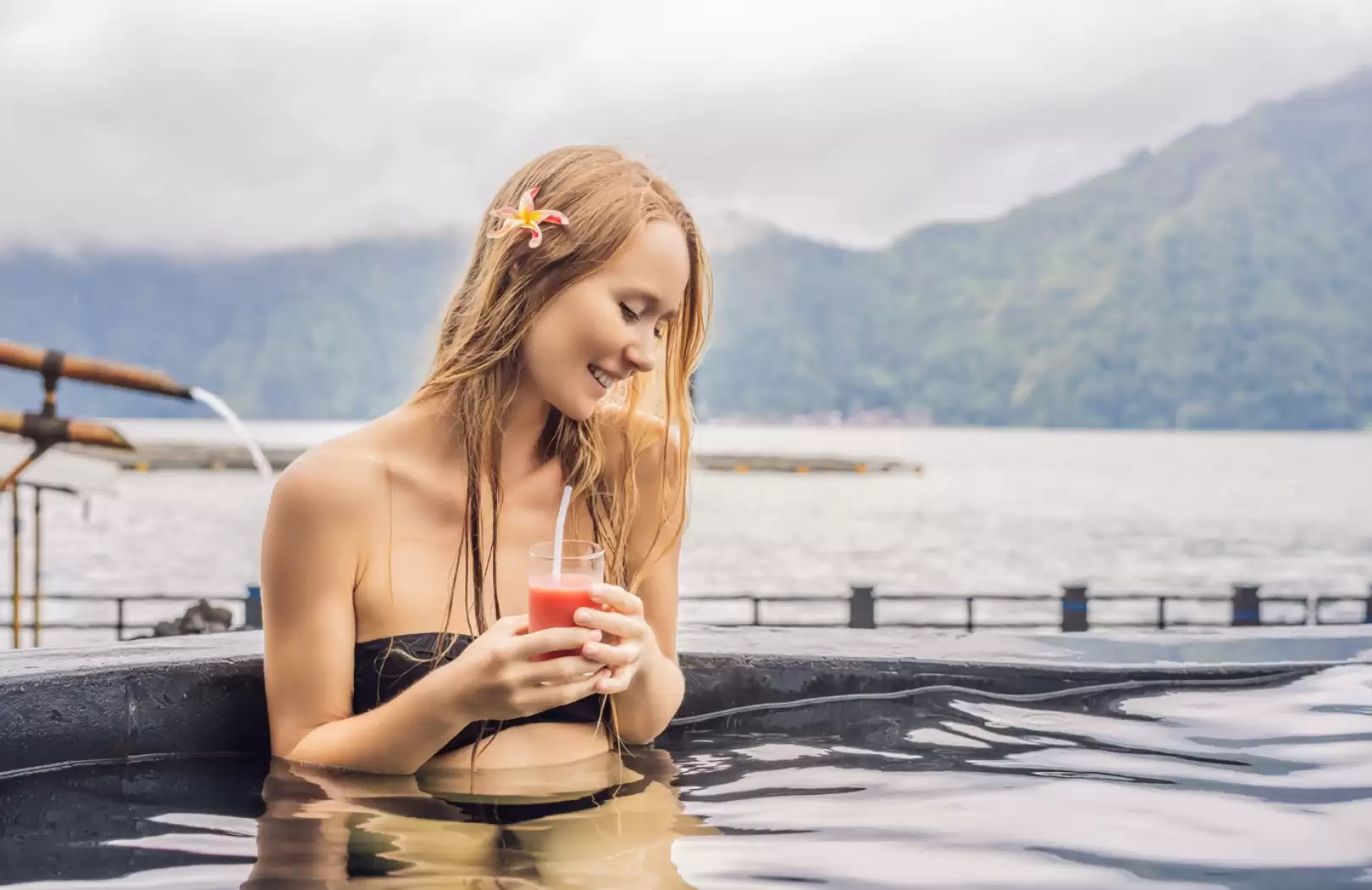 ATV Ride + Rafting + Hot Spring Kintamani
