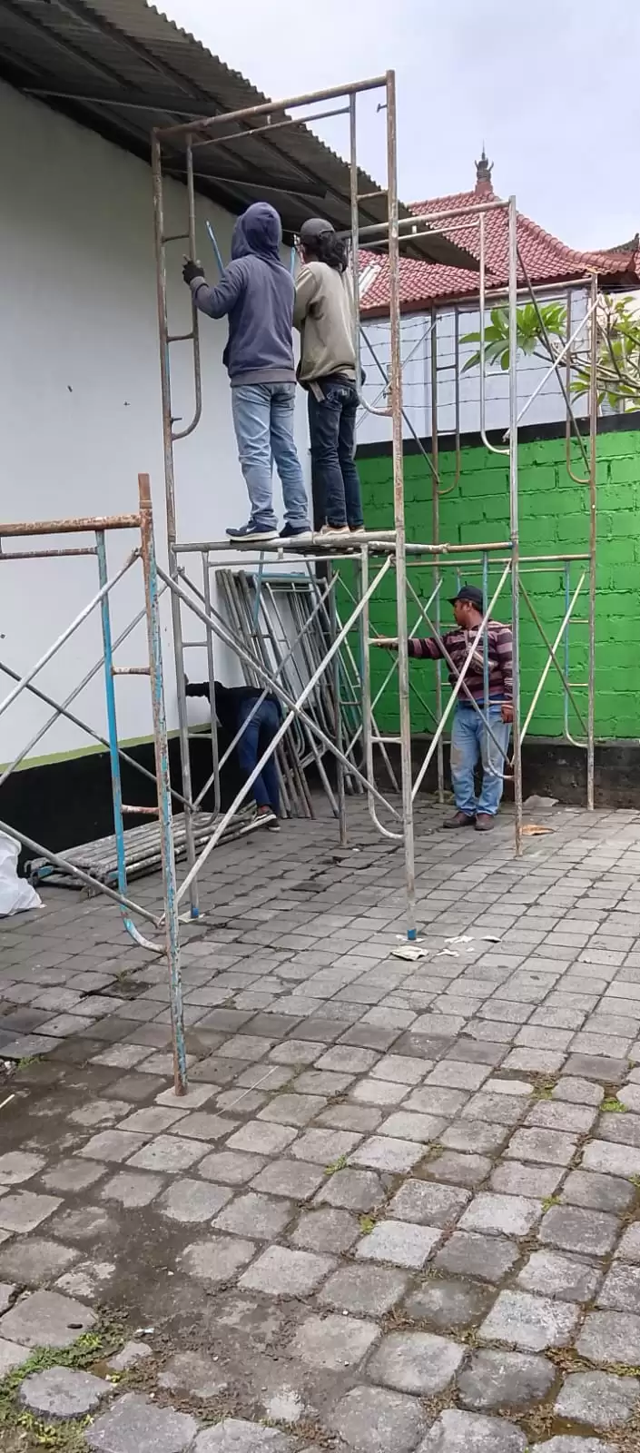 Renovasi Tahap Pertama GPPI Sang Sinar Dimulai