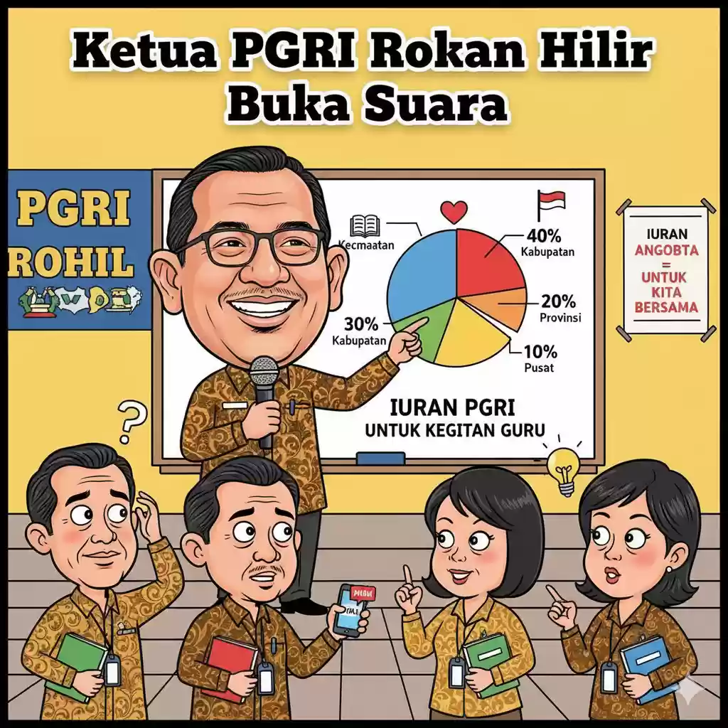 Ketua PGRI Rokan Hilir Buka Suara soal Dugaan Pemotongan Gaji PPPK Guru