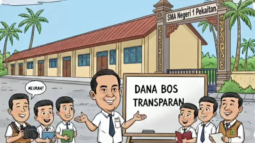 Kepala SMAN 1 Pekaitan: Pengelolaan Dana BOS Sudah Sesuai Aturan