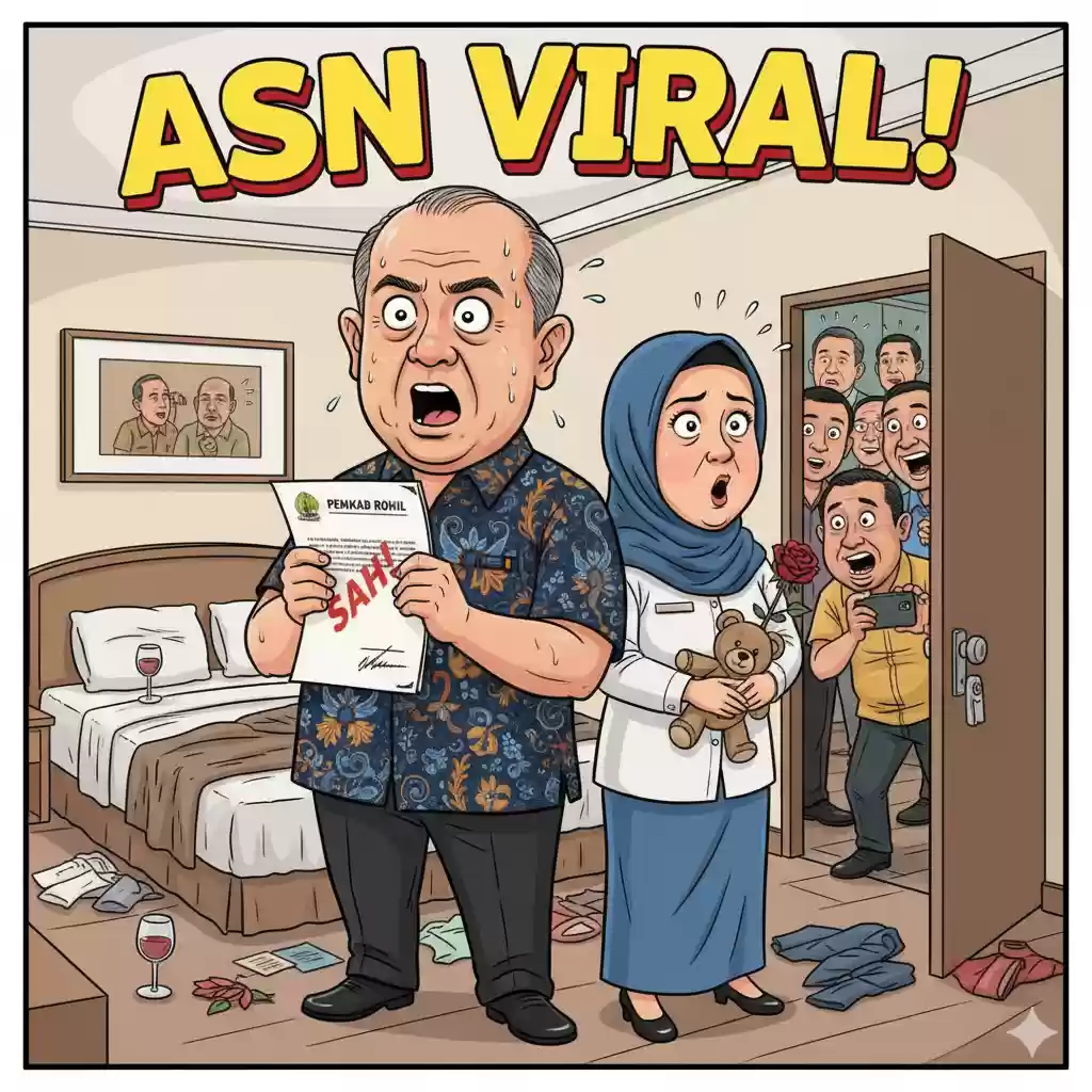 Diduga Jalin Asmara Terlarang, Dua ASN Asal Rohil Digerebek Suami di Kamar Hotel Pekanbaru
