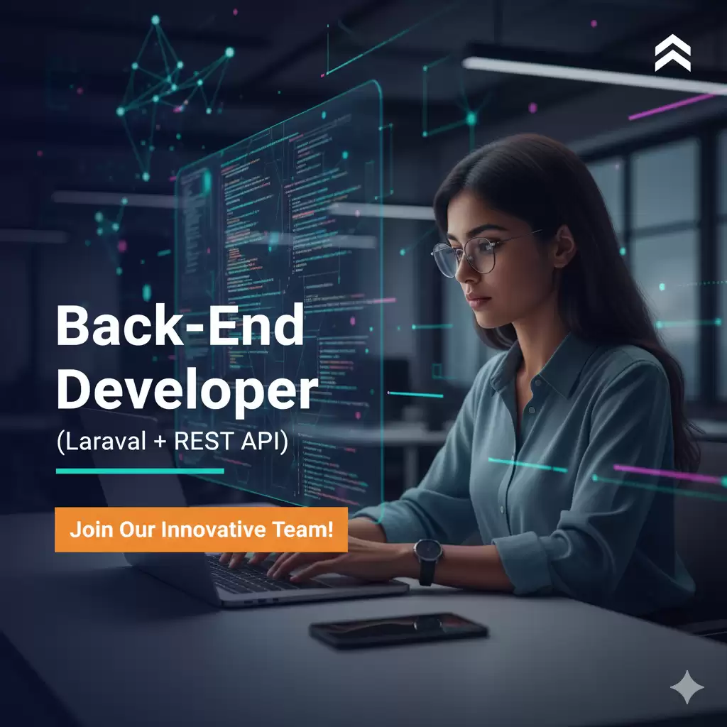 We Are Hiring - Back-End Developer (Laravel + REST API)