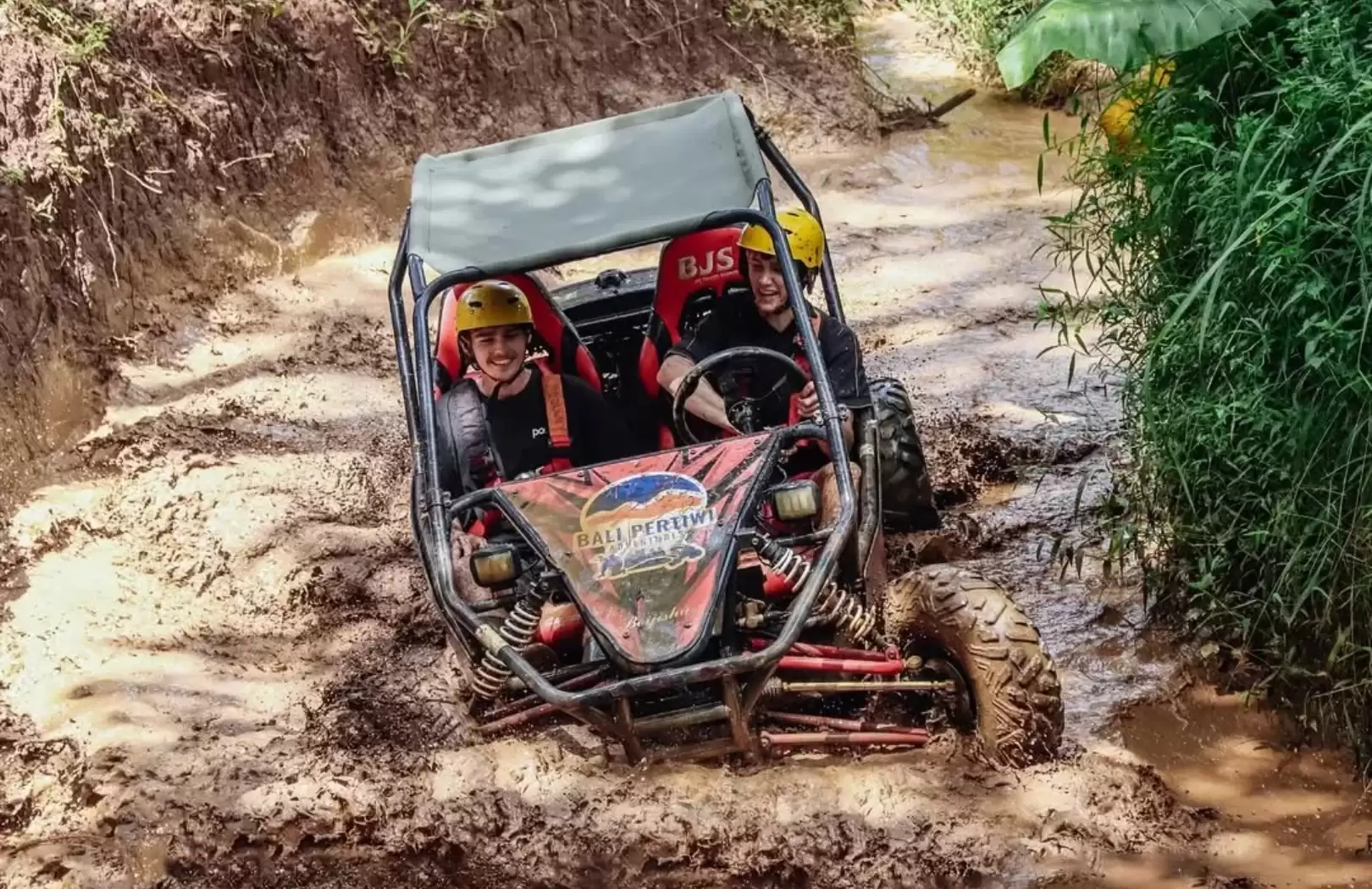 Bali Best UTV Buggy Trails and White Water Rafting with Private Transfer and Lunch