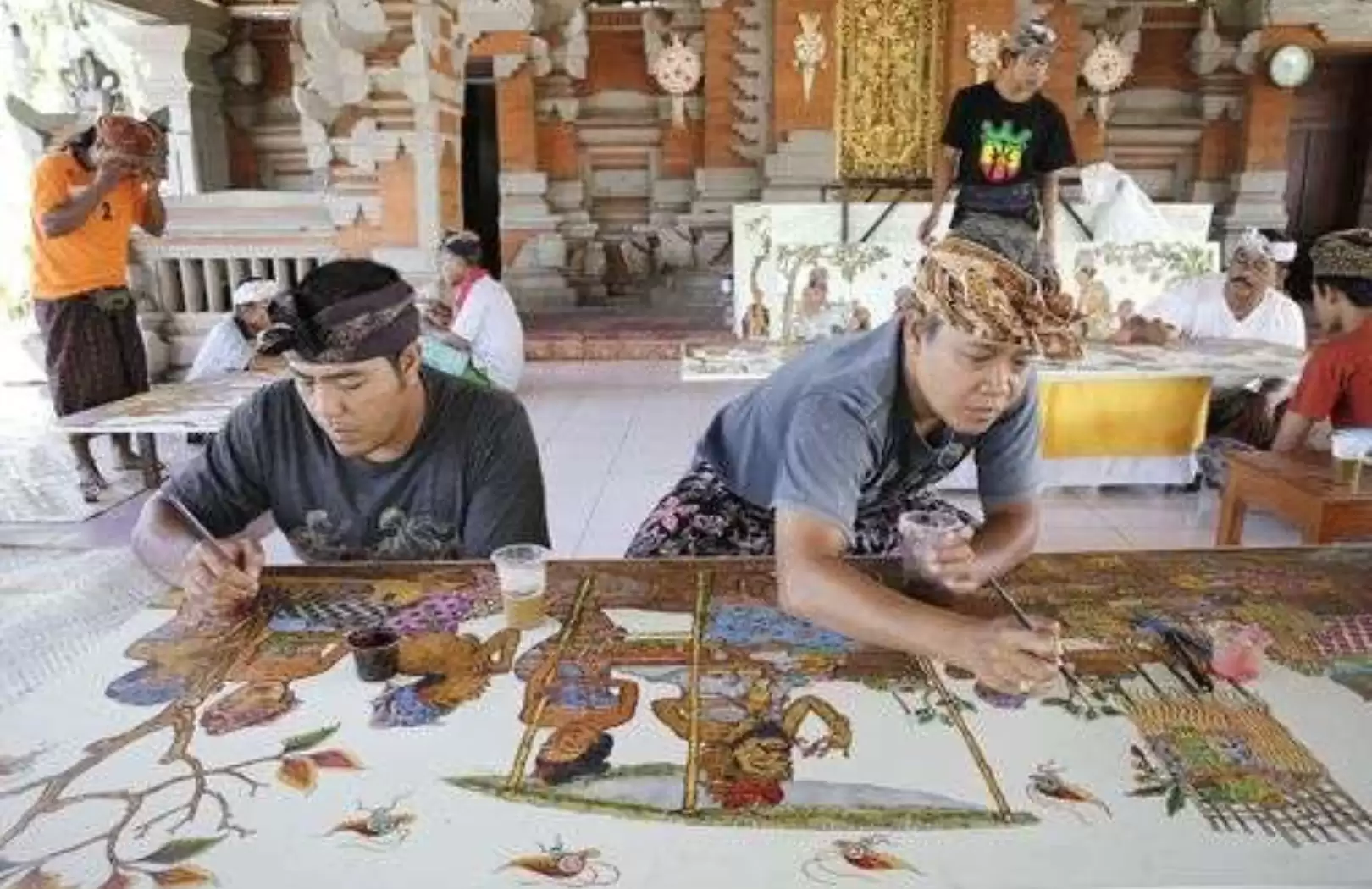 Batuan Village for Art Painting