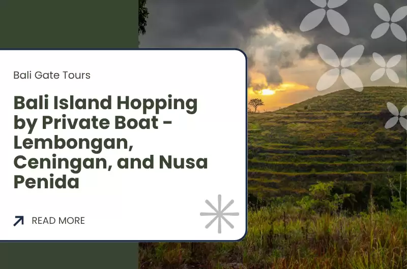 Bali Island Hopping by Private Boat - Lembongan, Ceningan, and Nusa Penida