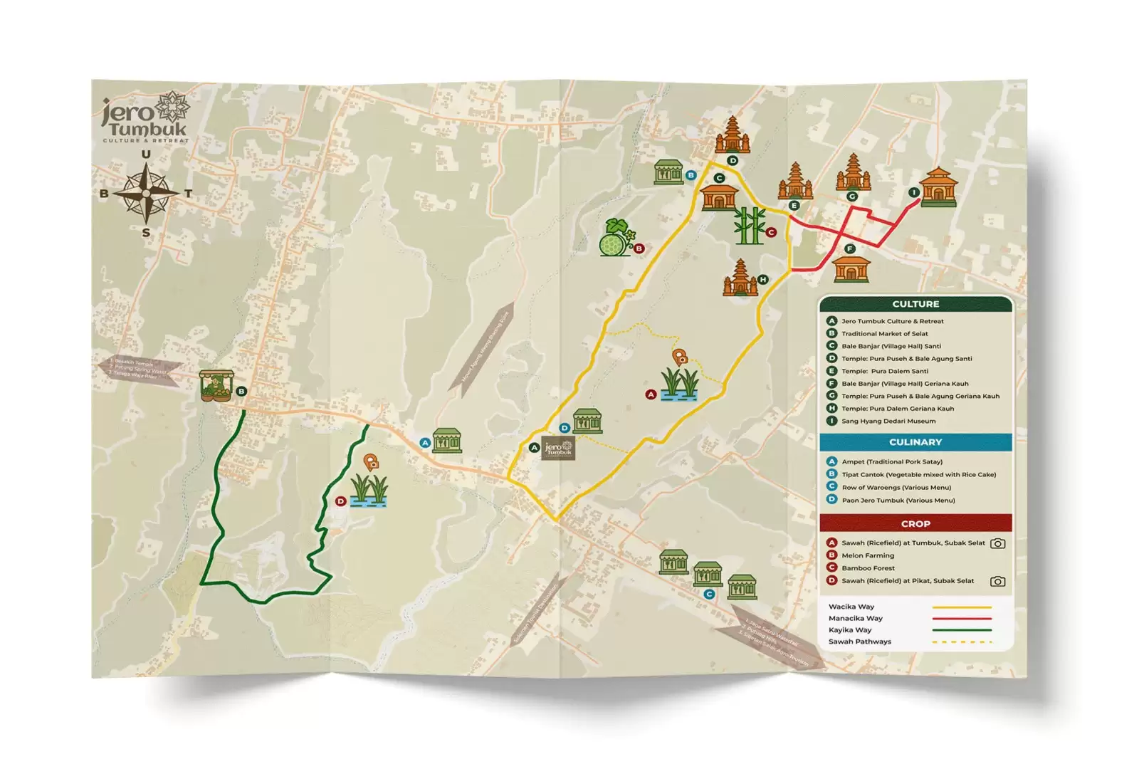 Launch of the Jero Tumbuk Mindfulness Walk Map by the Minister of Culture 22 June 2025