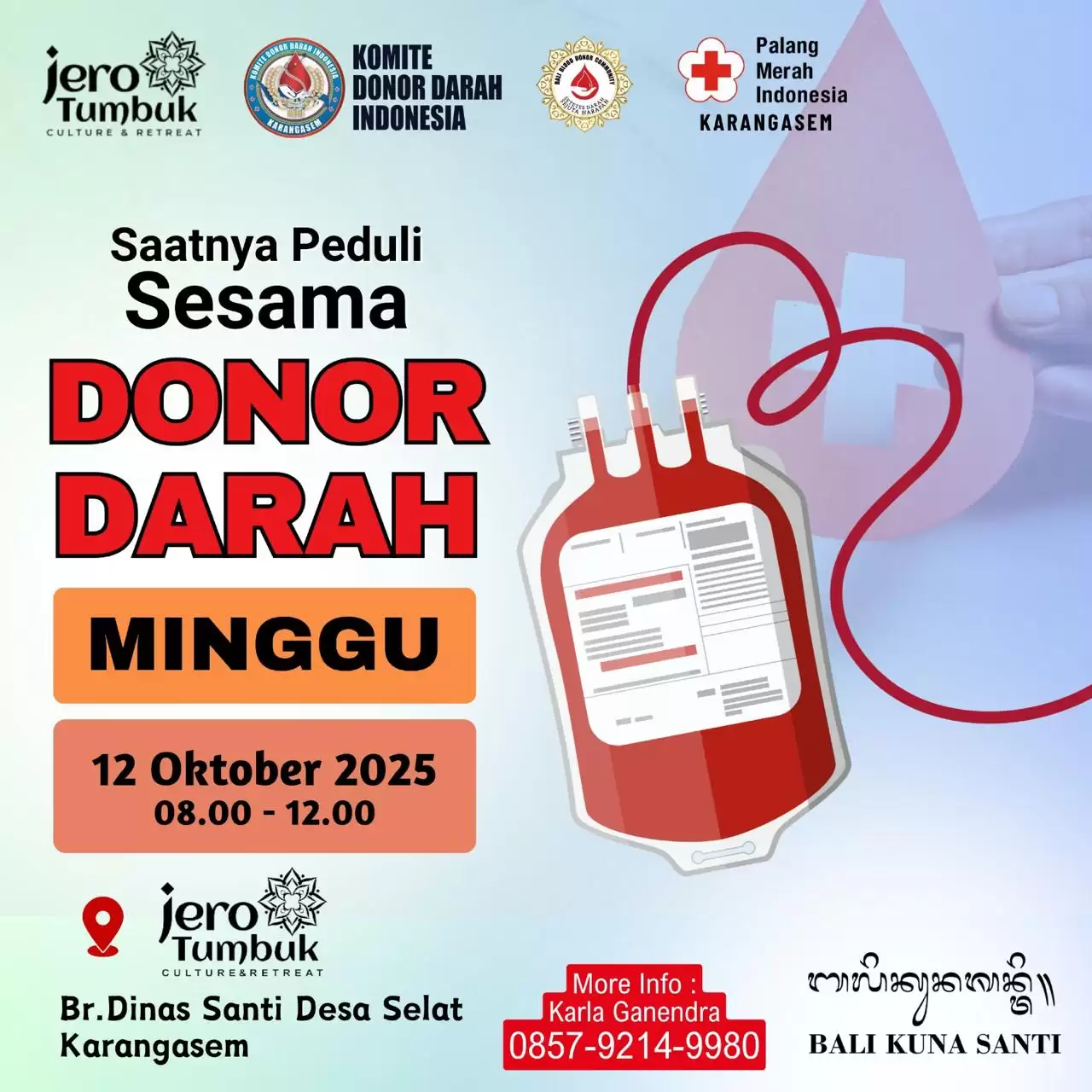 “It’s Time to Care” – Blood Donation at Jero Tumbuk