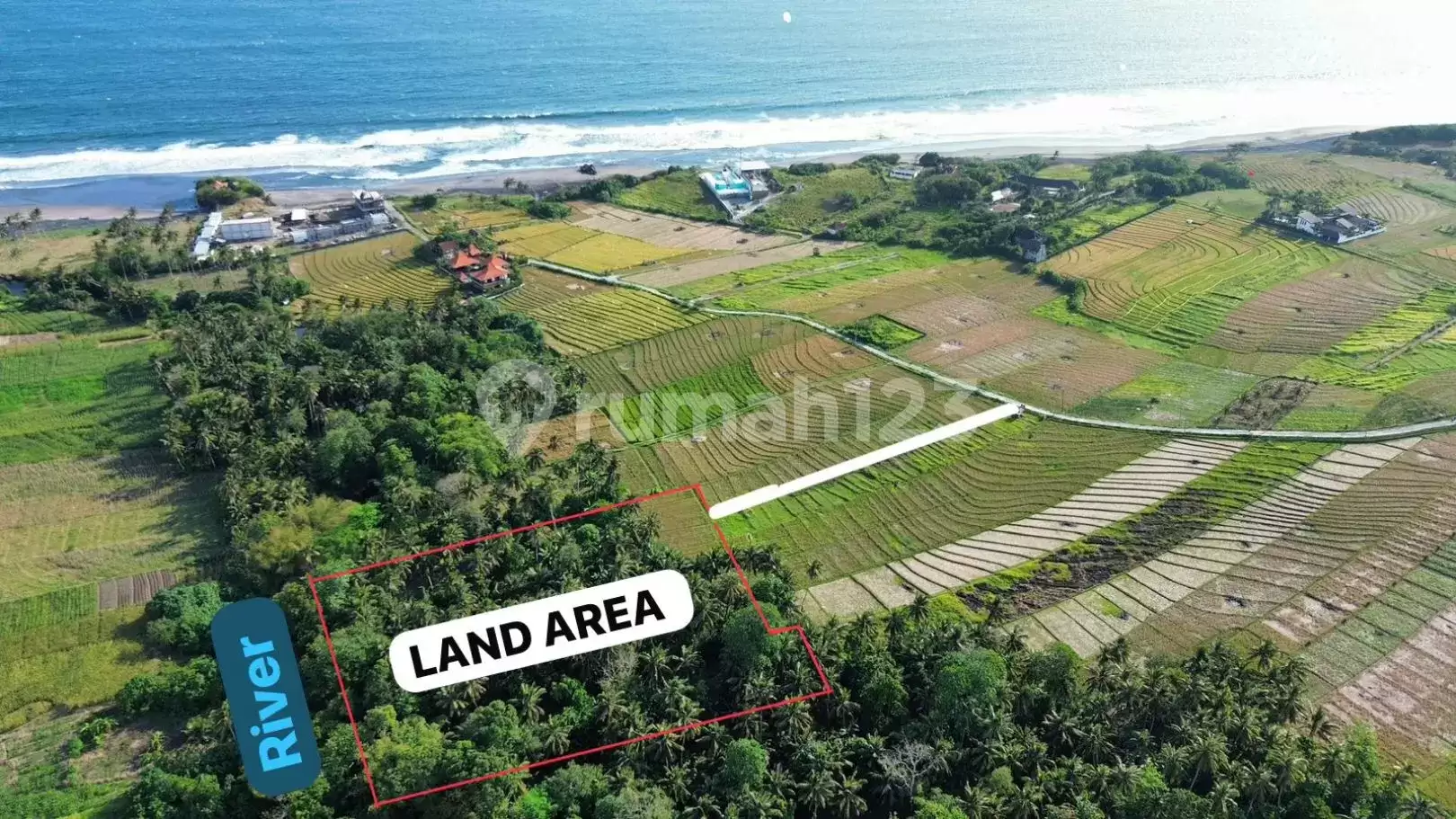 Tanah Kapling Murah di Beraban, Dekat Pasut Beach – Kawasan Villa & Resort Tabanan