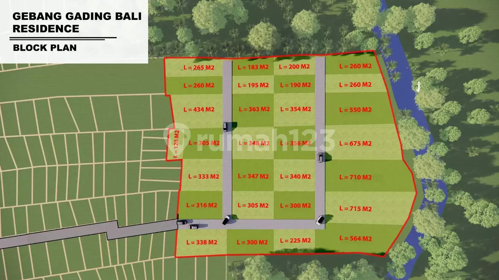 Tanah Kapling Murah di Beraban, Dekat Pasut Beach – Kawasan Villa & Resort Tabanan