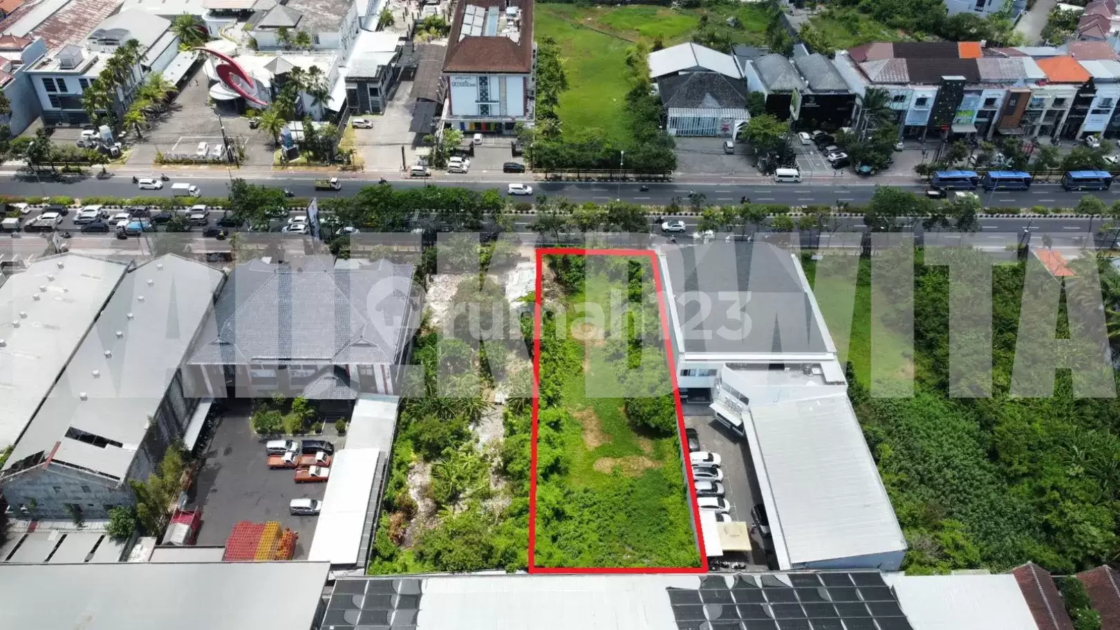 Dijual Tanah Komersial di Sunset Road Kuta – Sebelah Dealer Hyundai