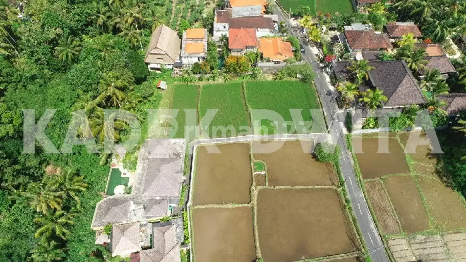 Dijual Tanah View Sungai & Sawah di Jalan Tirta Tawar – Ubud, Gianyar