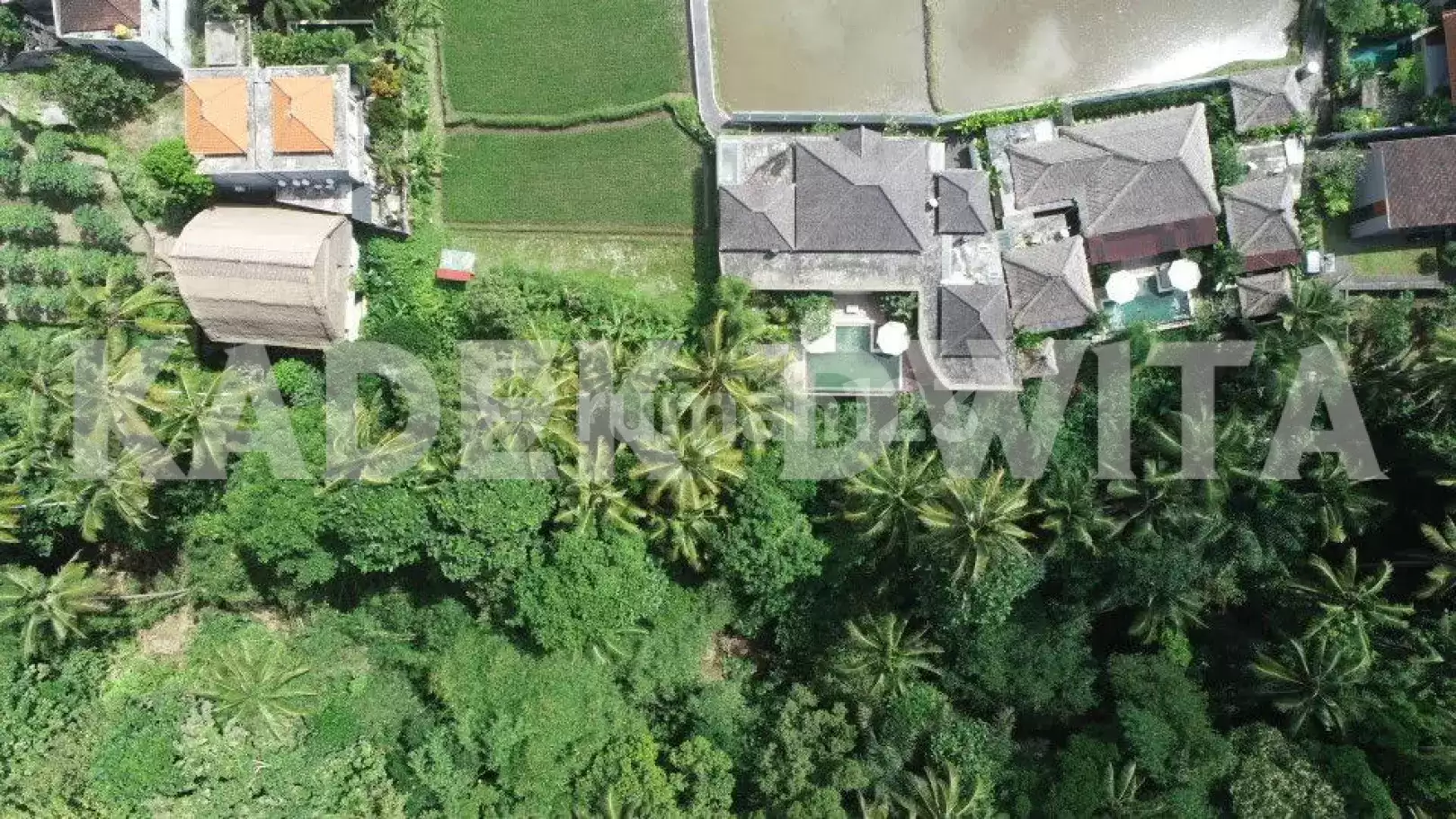 Dijual Tanah View Sungai & Sawah di Jalan Tirta Tawar – Ubud, Gianyar