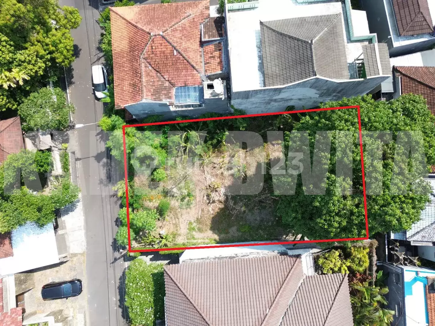 Dijual Tanah di Kawasan Perumahan Elite Lembah Pujian – Jalan Nangka, Denpasar Utara