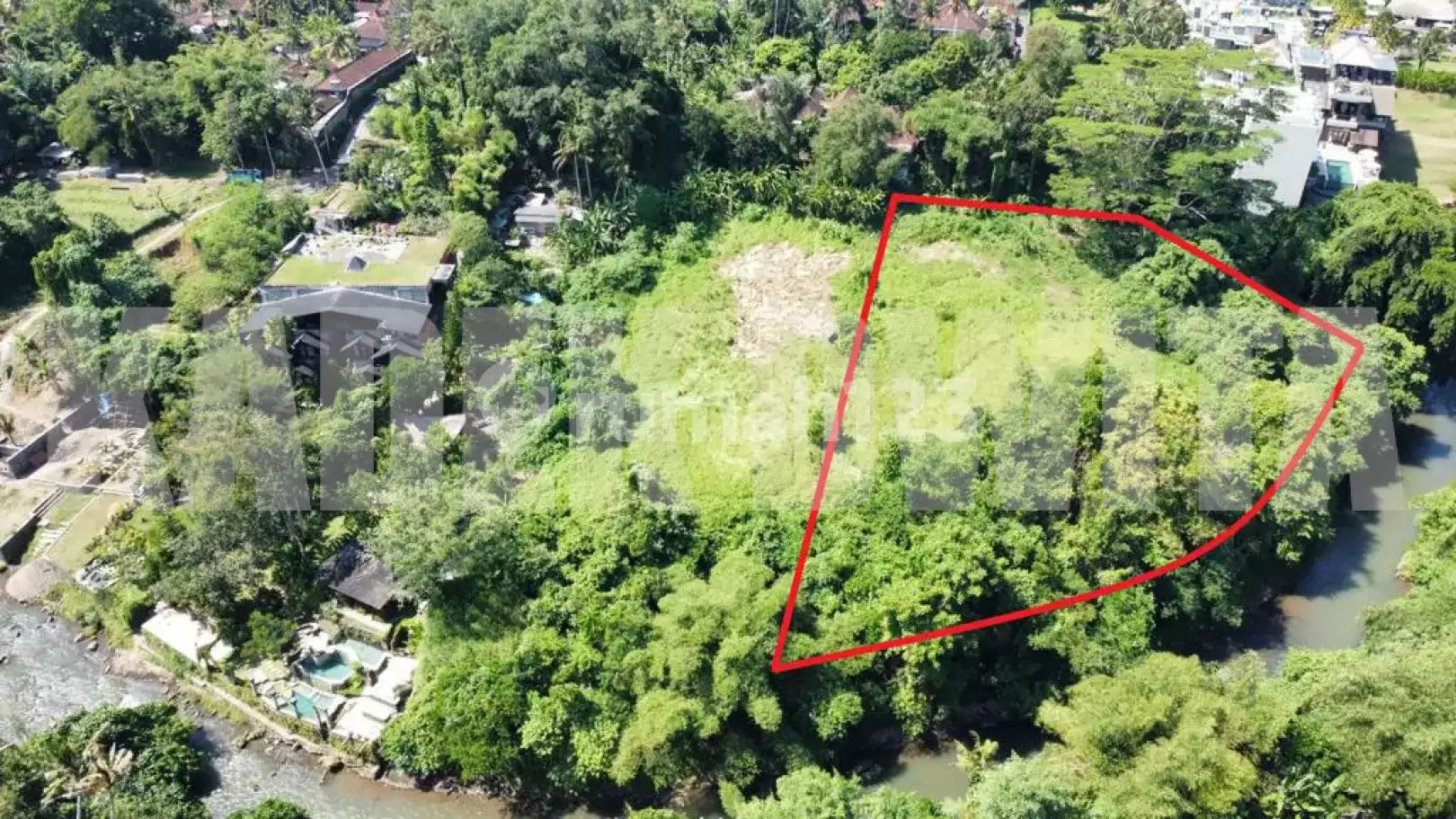 Dijual Tanah Los Sungai di Lodtunduh Ubud – Kawasan Resort & Villa Mewah