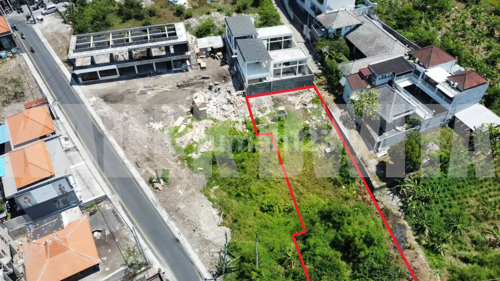Disewakan Tanah di Shortcut Berawa Canggu – Lokasi Strategis Dekat Batubolong & Echobeach