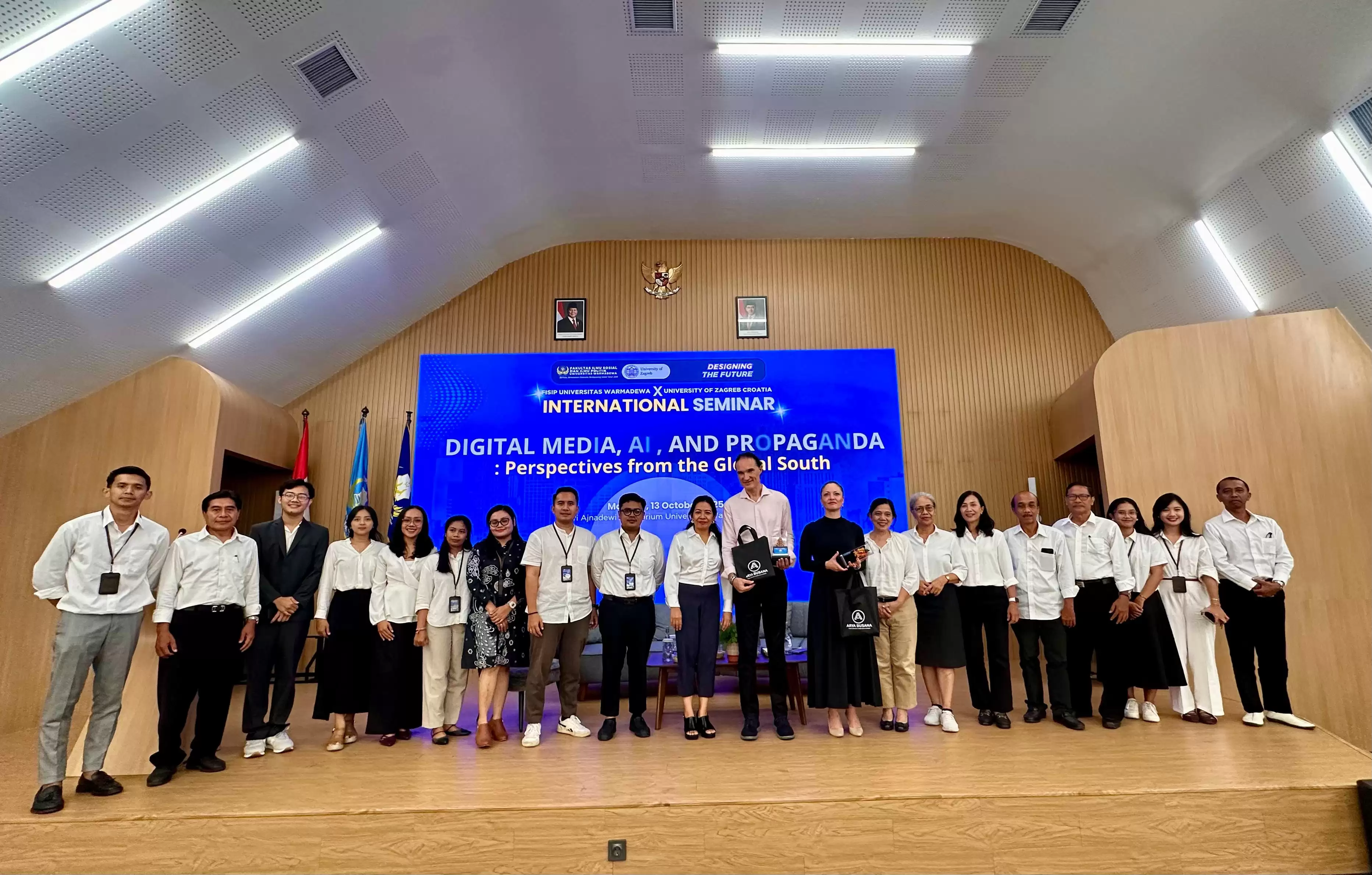 FISIP Unwar-Zagreb Gelar Seminar Bahas Dampak Media Digital dan AI