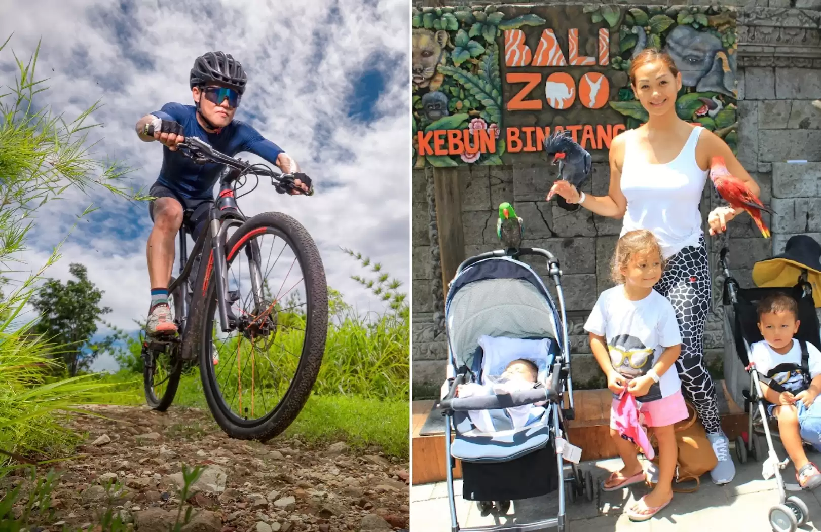 Ubud Cycling & Bali Zoo Experience Tour