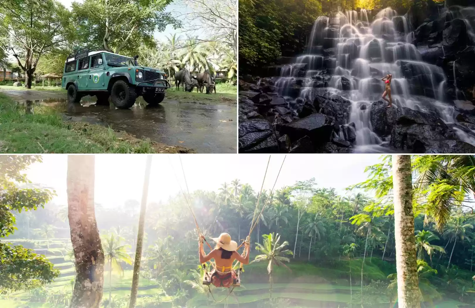 Jungle Hopper, Kanto Lampo Waterfall & Bali Swing Tour