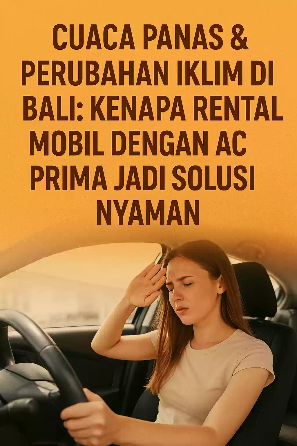 Cuaca Panas & Perubahan Iklim di Bali: Kenapa Rental Mobil dengan AC Prima Jadi Solusi Nyaman