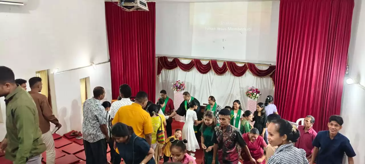 Ibadah Minggu, 19 Oktober 2025 — “Doa yang Menjaga Damai”