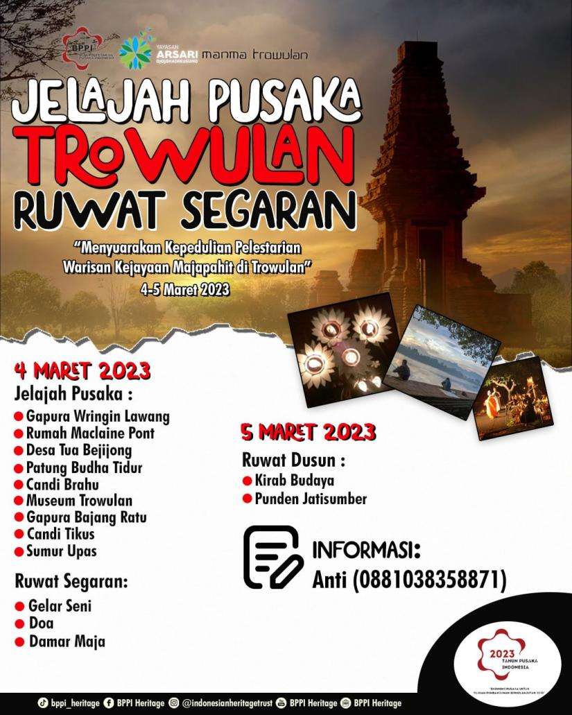 Jelajah Pusaka Trowulan - Ruwat Segaran