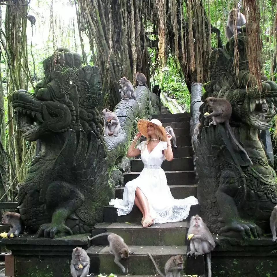 Ubud Discovery Tour: Sacred Monkey Forest, Majestic Waterfalls & Jungle Swing
