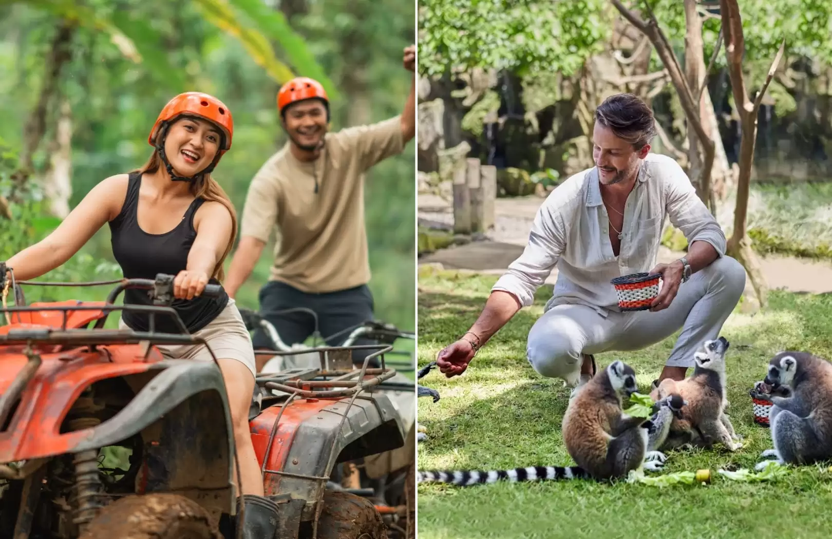 ATV Ride and Elephant Experience at Bali Zoo