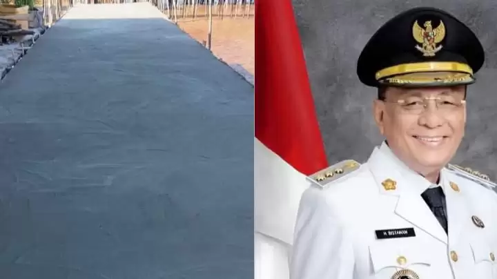 Pembangunan Jalan Kuning Jalil Panipahan Mulai di Gesa, Masyarakat Ucapkan terimakasih kepada Bupati H. Bistamam