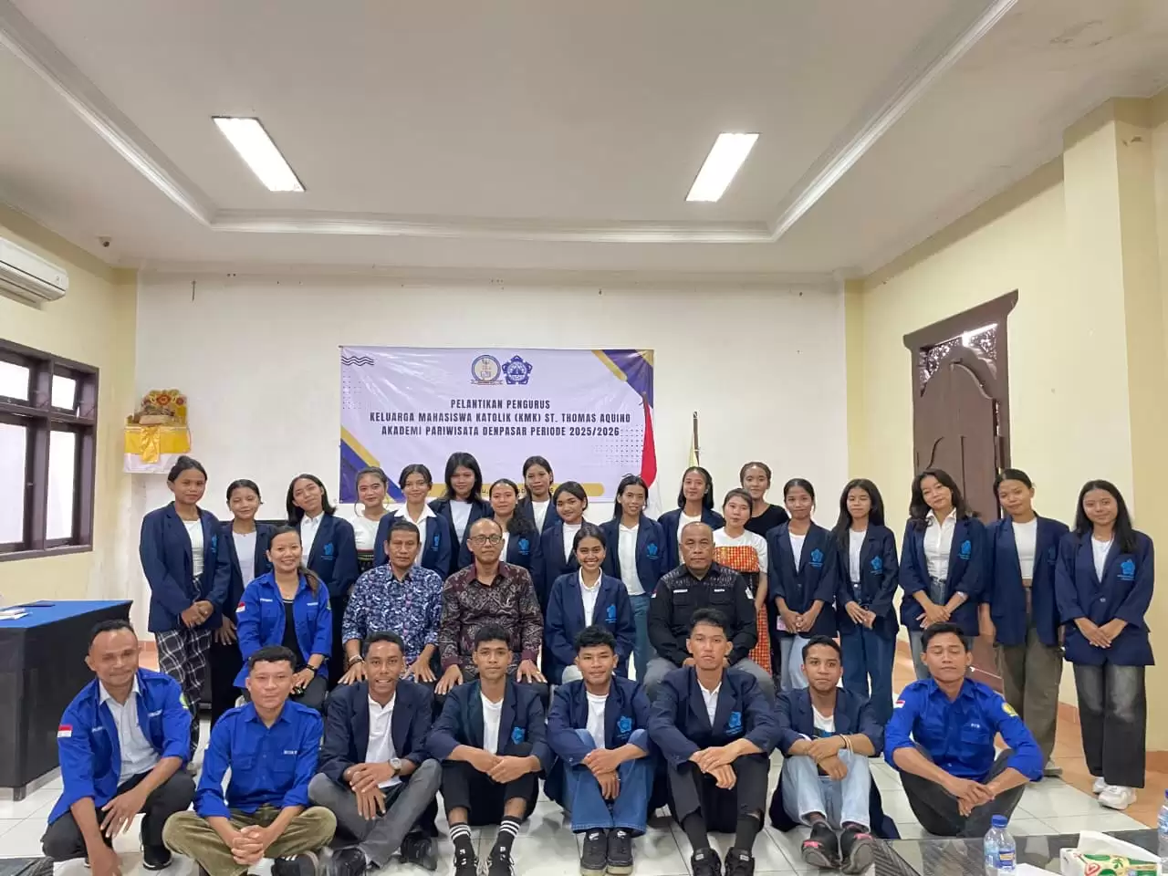 Pelantikan Pengurus Baru KMK St. Thomas Aquino AKPAR Denpasar Masa Bakti 2025/2026