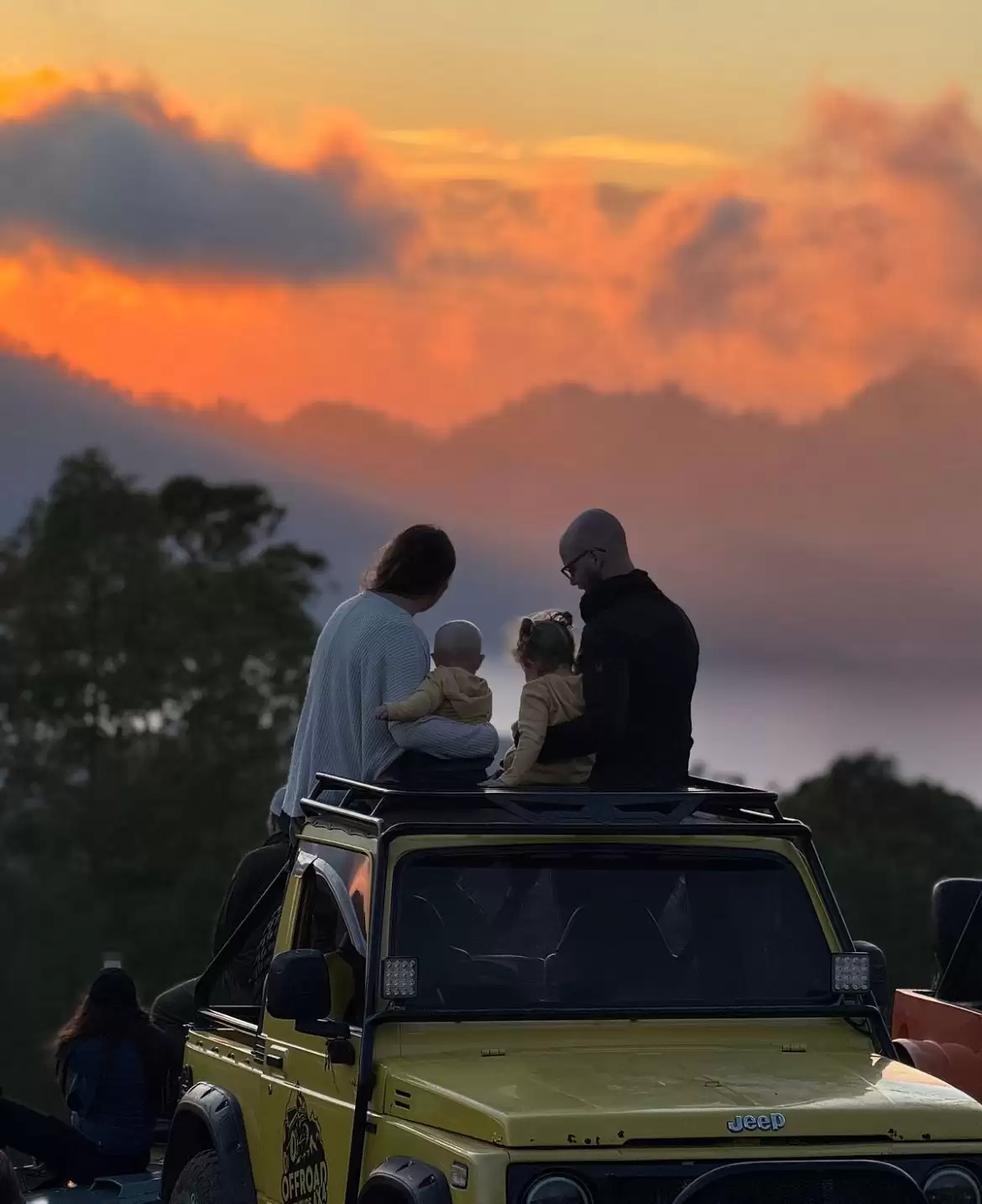 Mount Batur Jeep For Family With Kids