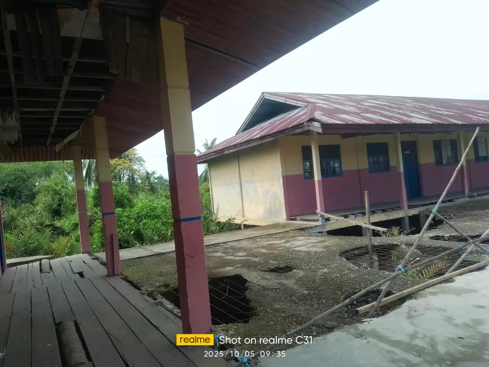 SD Negeri 012 Sei Sampai Niat Harapkan Perhatian Pemerintah dan Dukungan Masyarakat untuk Rehabilitasi Sekolah