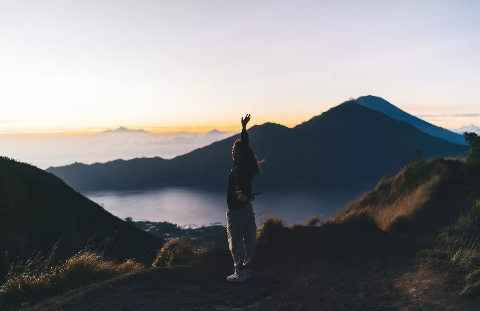 Ascension du Mont Batur au Lever du Soleil