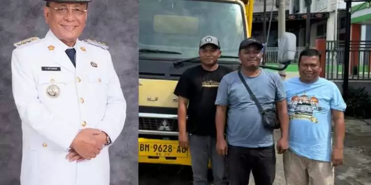 Wujud Kepedulian, Bupati Rohil Sumbangkan Armada Pribadi untuk Pengangkutan Sampah